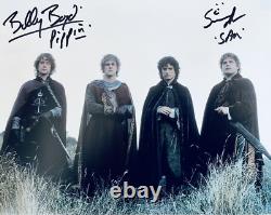 Sean Astin & Billy Boyd HAND SIGNED 10x8 Lord Of The Rings Photograph IN PERSON