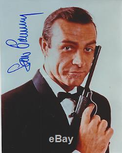 Sean Connery HAND Signed 8x10 Photo, Autograph, James Bond, Goldfinger, 007