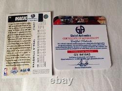 Shaquille O'Neal HAND SIGNED 92 Upper Deck Trade GLOBAL AUTHENTICS COA Stock #01