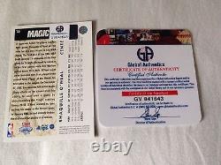 Shaquille O'Neal HAND SIGNED 92 Upper Deck Trade GLOBAL AUTHENTICS COA Stock #02