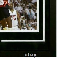 Shaquille O'Neal Hand Signed & Framed Miami Heat 16x20 Basketball Photo