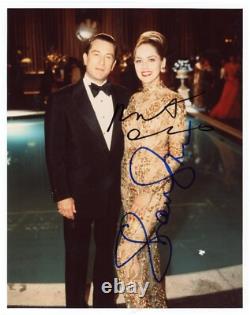 Sharon Stone & Robert De Niro Hand Signed Photograph + COA