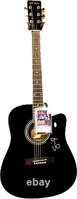 Shawn Colvin Hand Jsa Cert Hand Signed Autograph Acous/elec Gloss Black