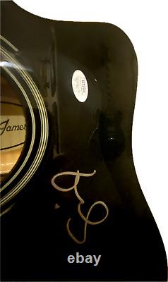 Shawn Colvin Hand Jsa Cert Hand Signed Autograph Acous/elec Gloss Black