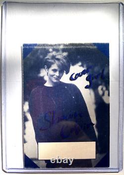 Shawn Colvin Hand Signed Jsa Cert Hand Signed Autograph Acous/elec Gloss Black