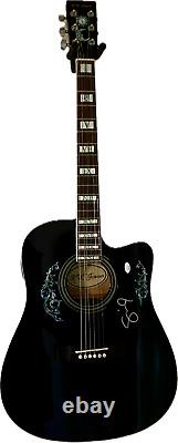 Shawn Colvin Hand Signed Jsa Cert Hand Signed Autograph Acous/elec Gloss Black