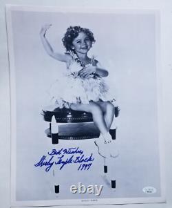 Shirley Temple Black REAL hand SIGNED 11x14 Photo #1 JSA COA Autographed