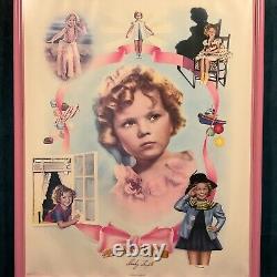 Shirley Temple Hand Signed Autographed and Numbered Vintage Poster with JSA LOA