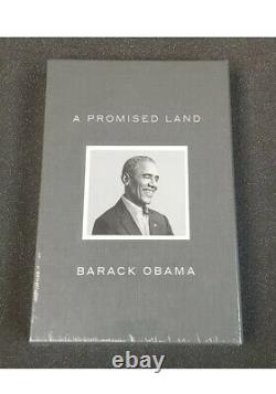 Signed Barack Obama A Promised Land Deluxe Edition Book Autographed In Hand