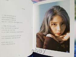 Signed album / photo IU Chat Shire Love poem Lee JiEun Hand Autograph