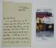 Sir Frederic G Kenyon Signed Autographed Hand Written Letter Als Jsa Coa