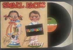 Small Faces Hand Signed Playmates Vinyl Record Kenney Jones PP Arnold Marriott