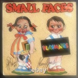 Small Faces Hand Signed Playmates Vinyl Record Kenney Jones PP Arnold Marriott