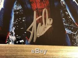 Stan Lee Hand Signed Autographed Custom Framed Spider-Man Picture with PSA COA