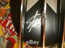 Stan Lee Hand Signed Metal Wolverine Claws X-men Plaque Hologram Coa Autograph