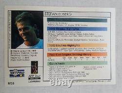 Stefan Edberg 1993 NETPRO Tennis Card Autographed Very Rare Collectable