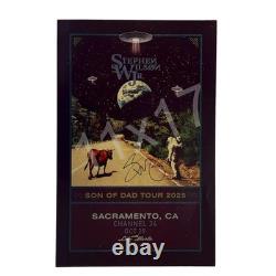 Stephen Wilson Jr. Rare Signed Autographed Sacramento Tour Poster
