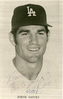 Steve Garvey Vintage Hand Signed Photograph