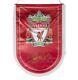 Steven Gerrard Hand Signed Liverpool Pennant Signed Gold Autograph