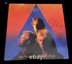 Sting The Police Hand Signed Zenyatta Vinyl