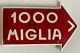 Stirling Moss Hand Signed 1000 Mille Miglia Sign Mercedes Autograph