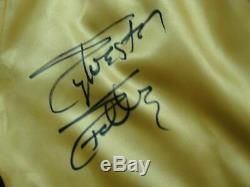 Sylvester Stallone Hand Signed Autographed Yellow Boxing Shorts Rocky OA