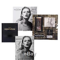 TAYLOR SWIFT AUTOGRAPHED Photo Reputation Tour Collectors VIP Box HAND SIGNED