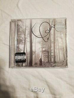 TAYLOR SWIFT FOLKLORE AUTOGRAPHED SIGNED SEALED CD IN-HAND SHIPS Global Rare