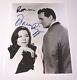 The Avengers Diana Rigg & Patrick Macnee Autographed Photo Hand Signed With Coa