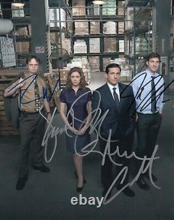 THE OFFICE ALL FOUR ORIGINAL AUTOGRAPHS HAND SIGNED 8 x 10 WITH COA