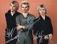 The Police All Three Members Original Autographs Hand Signed 8 X 10 With Coa