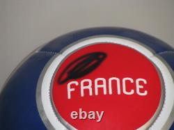 THIERRY HENRY Hand Signed FRANCE Soccer Ball + PSA DNA COA P36392