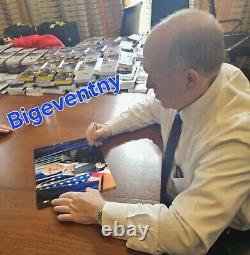 TOM HOMAN BORDER CZAR Autograph METALLIC 11X14 Hand Signed With JSA COA