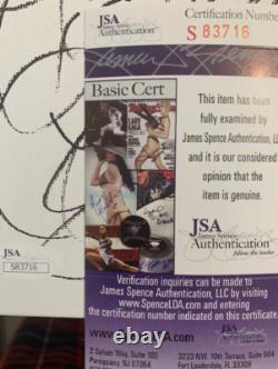 TOMMY CHONG HAND SIGNED ORIGINAL 11x14 DRAWING ON CANVAS SELF PORTRAIT JSA