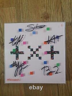 TXT Promo Album Autographed Hand Signed