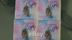 Taylor Swift Autographed Hand Signed Lover Booklet + ME! CD Single IN HAND
