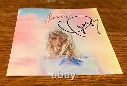 Taylor Swift Autographed Hand Signed Lover and Folklore CD Albums COA
