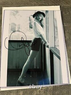 Taylor Swift Autographed Hand Signed Photo 8x10 Dual COAs