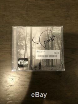 Taylor Swift Folklore Signed And Autographed CD Sealed In Hand SHIPS TODAY