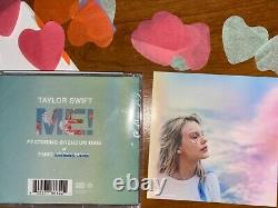 Taylor Swift Hand Signed Autographed Sealed Lover Booklet and ME! CD