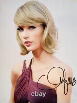 Taylor Swift Hand Signed Photo Autograph Coa Mint