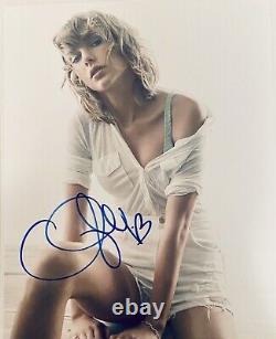 Taylor Swift Hand Signed Photo Autograph Coa Mint