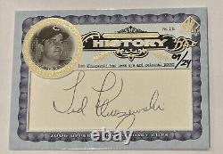Ted Kluszewski Auto SP A Place In History Signatures 09/24 HOF Hand Signed UD 06