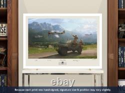 The Band of Brothers celebrate VE-Day autographed by Dick Winters' paratroopers