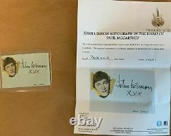 The Beatles / John Lennon Genuine Hand-signed By Paul Mccartney