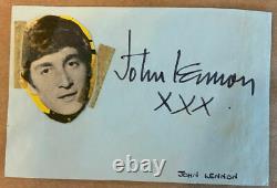 The Beatles / John Lennon Genuine Hand-signed By Paul Mccartney