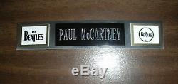 The Beatles / Paul Mccartney / Hand Signed Autograph /2002 Driving USA Tour