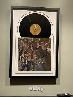 The Doors Jim Morrison Hand Signed Autographed All 4 Framed Album LP Record COA