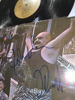 The Doors Jim Morrison Hand Signed Autographed All 4 Framed Album LP Record COA