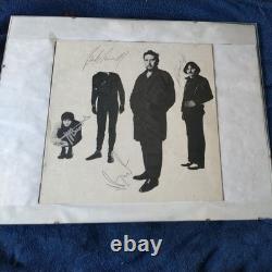 The Stranglers Autograph hand signed original white album. Rare
